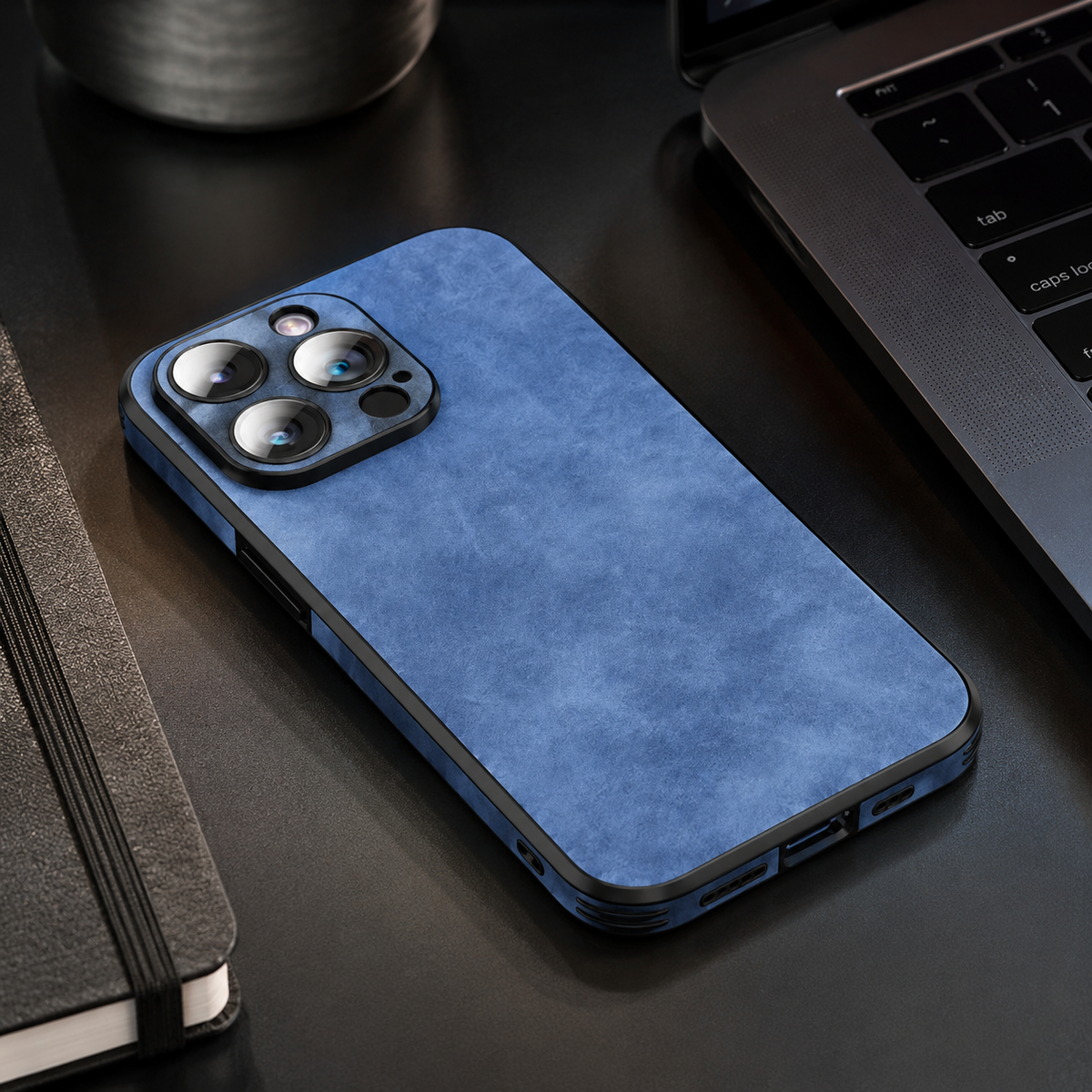 Premium iPhone Case MagSafe Compatible Genuine Leather Shockproof Protective Cover Camera Lens Protection Slim Magnetic Design Soft Touch Grip