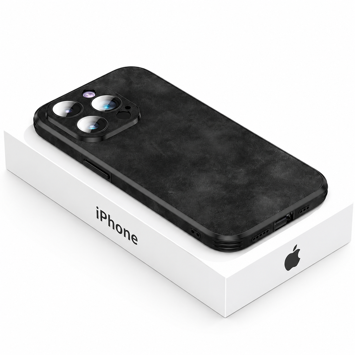 Premium iPhone Case MagSafe Compatible Genuine Leather Shockproof Protective Cover Camera Lens Protection Slim Magnetic Design Soft Touch Grip