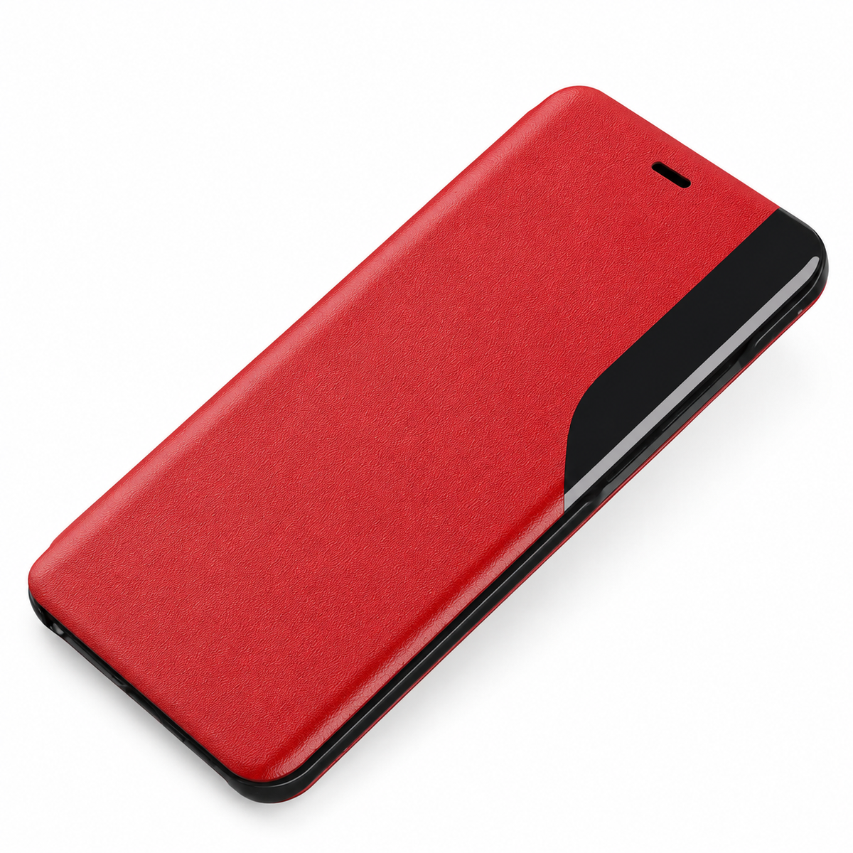 Premium iPhone Case MagSafe Compatible Magnetic Flip Wallet Cover PU Leather Card Holder Kickstand Shockproof Full Protection Camera Lens Guard Slim Design