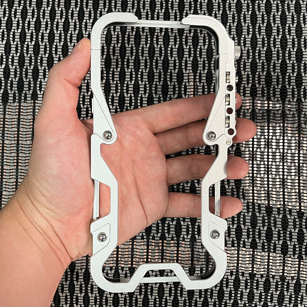 Premium iPhone Case MagSafe Compatible Magnetic Protective Cover Aluminum Armor Bumper Frame Shockproof Heavy Duty Rugged Slim Design