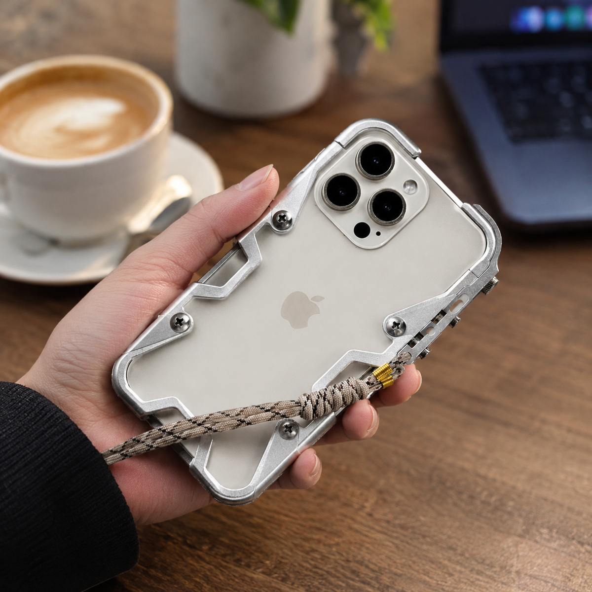 Premium iPhone Case MagSafe Compatible Magnetic Protective Cover Aluminum Armor Bumper Frame Shockproof Heavy Duty Rugged Slim Design