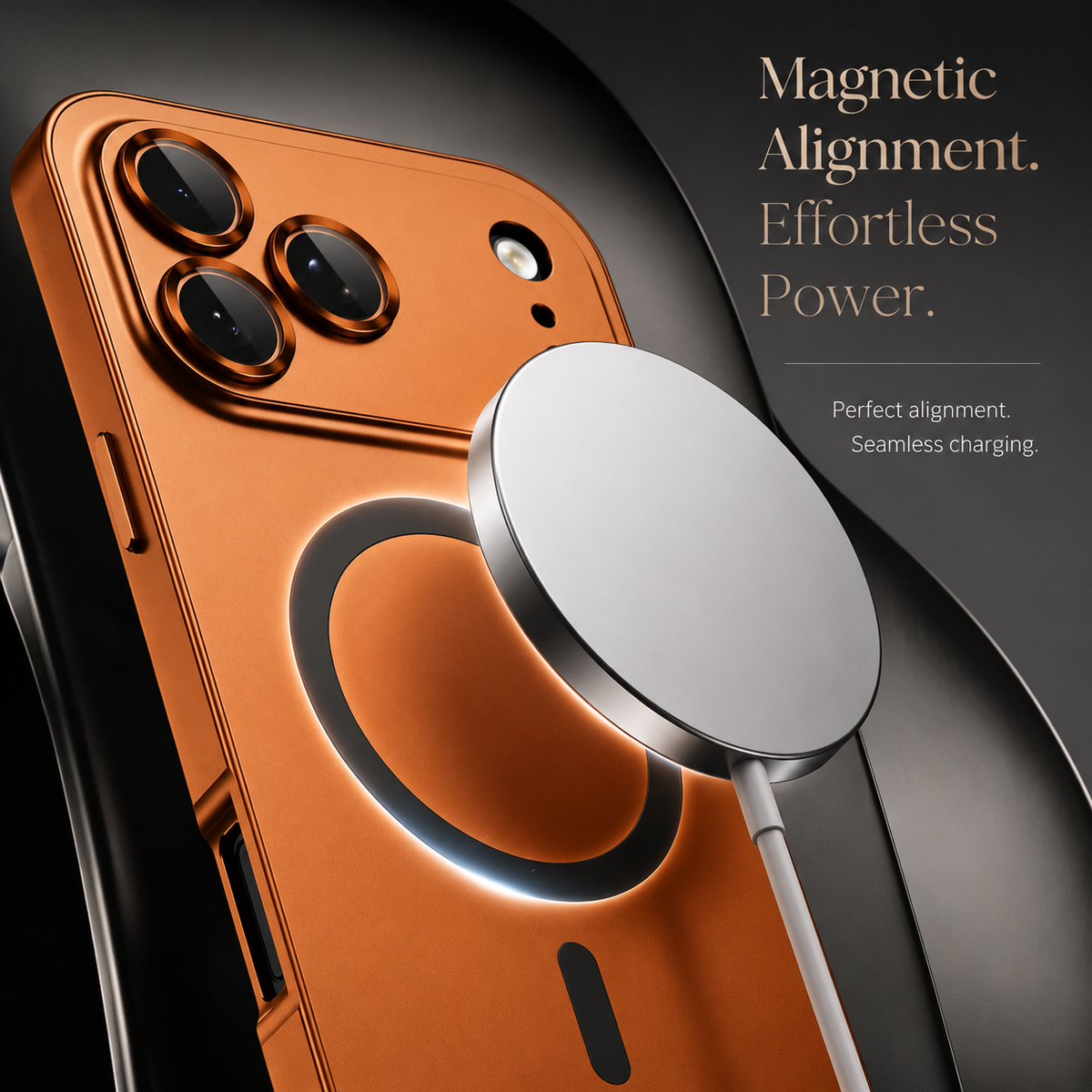 Premium iPhone Case MagSafe Compatible Magnetic Protective Cover Aluminum Metal Frame PC Back Shockproof Camera Lens Protection Ultra Thin Full Protection