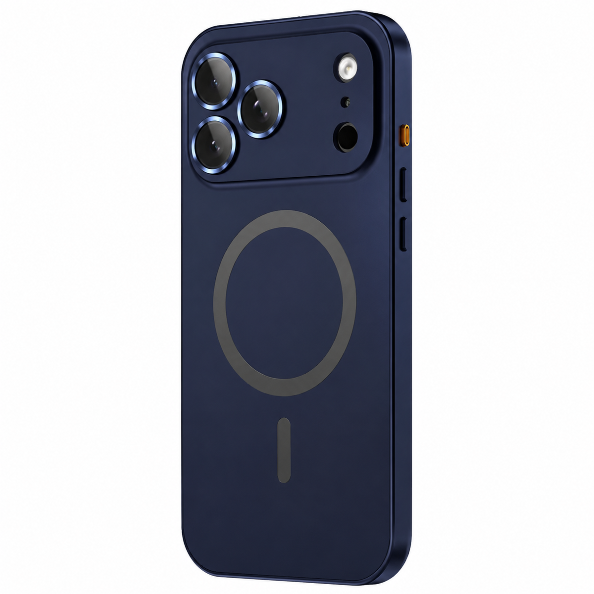 Premium iPhone Case MagSafe Compatible Magnetic Protective Cover Aluminum Metal Frame PC Back Shockproof Camera Lens Protection Ultra Thin Full Protection