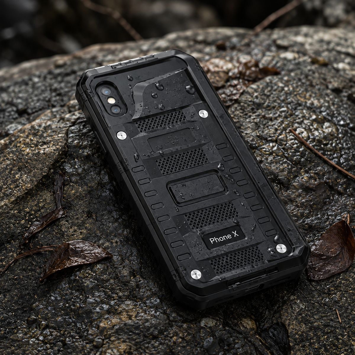 Premium iPhone Case MagSafe Compatible Magnetic Protective Cover IP68 Waterproof Aluminum Armor Frame Shockproof Full Body Protection Camera Lens Guard Rugged Design