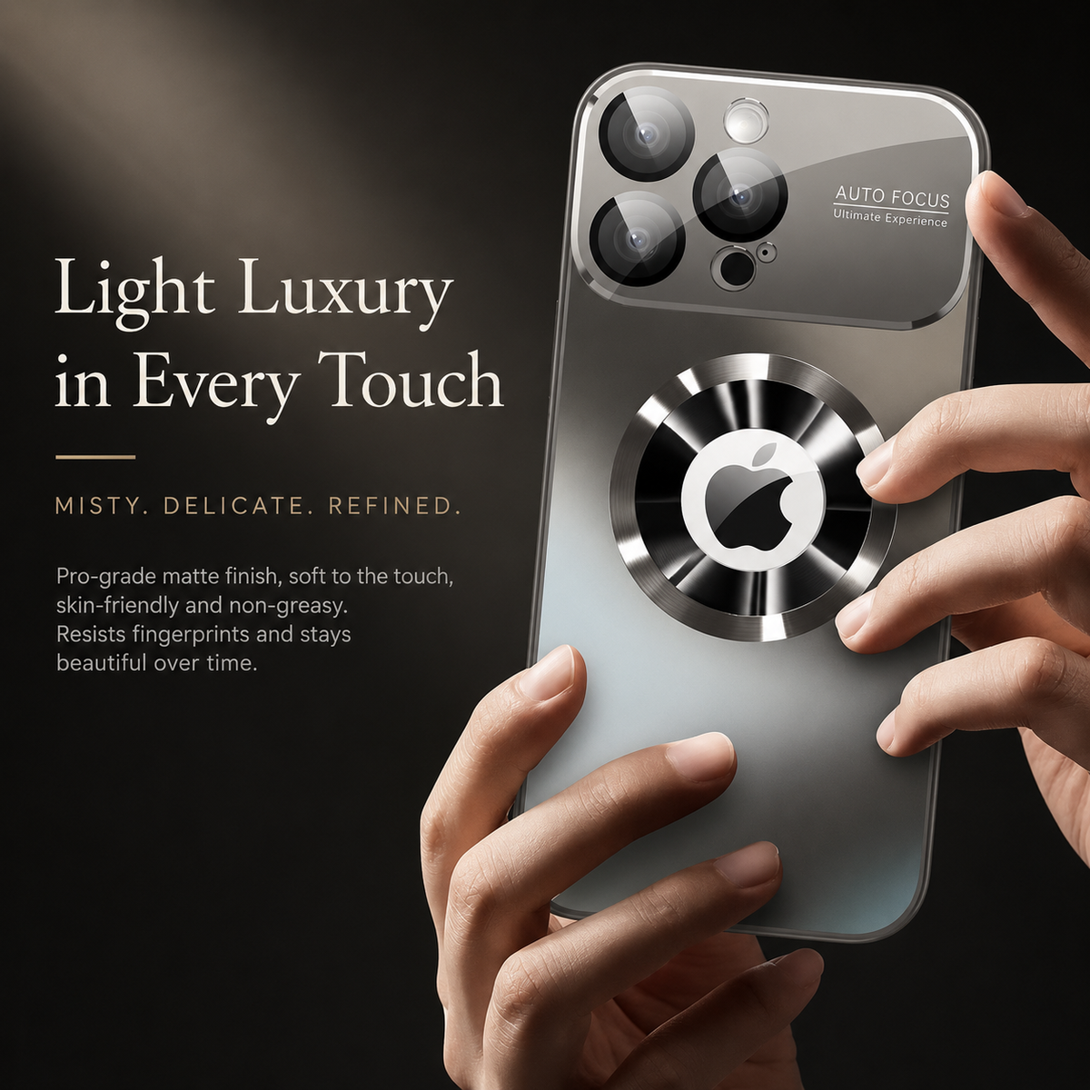 Premium iPhone Case MagSafe Compatible Magnetic Protective Cover Matte Finish Shockproof PC TPU Back Camera Lens Protection Slim Full Protection
