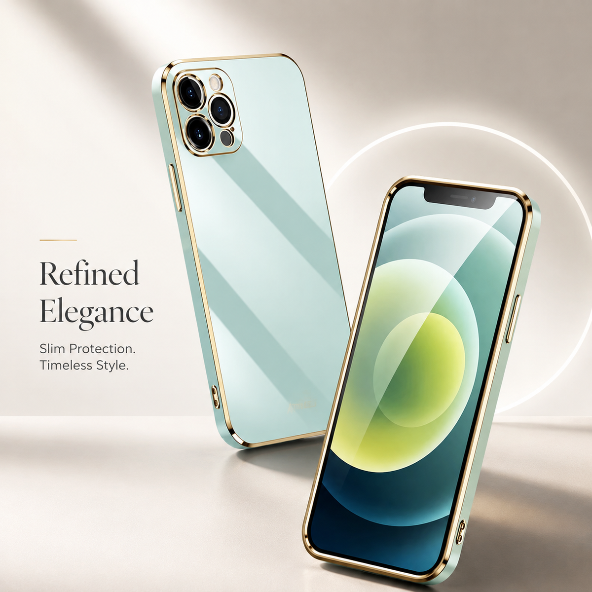 Premium iPhone Case MagSafe Compatible Magnetic Protective Cover Matte Silicone Plating Frame Shockproof Full Protection Camera Lens Guard Slim Design