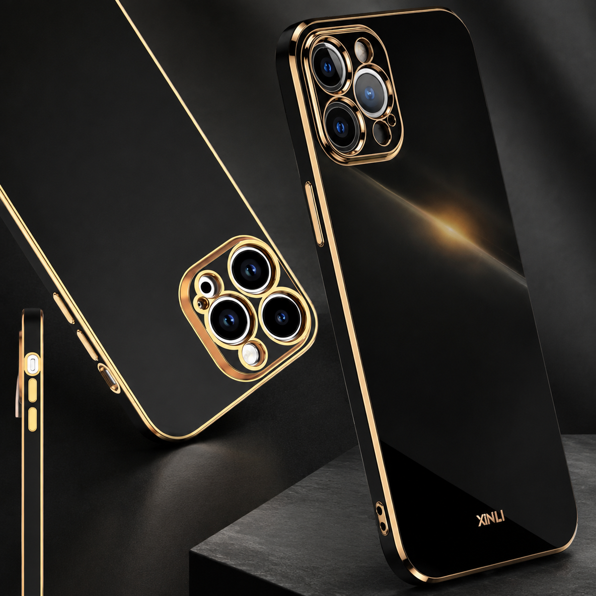 Premium iPhone Case MagSafe Compatible Magnetic Protective Cover Matte Silicone Plating Frame Shockproof Full Protection Camera Lens Guard Slim Design