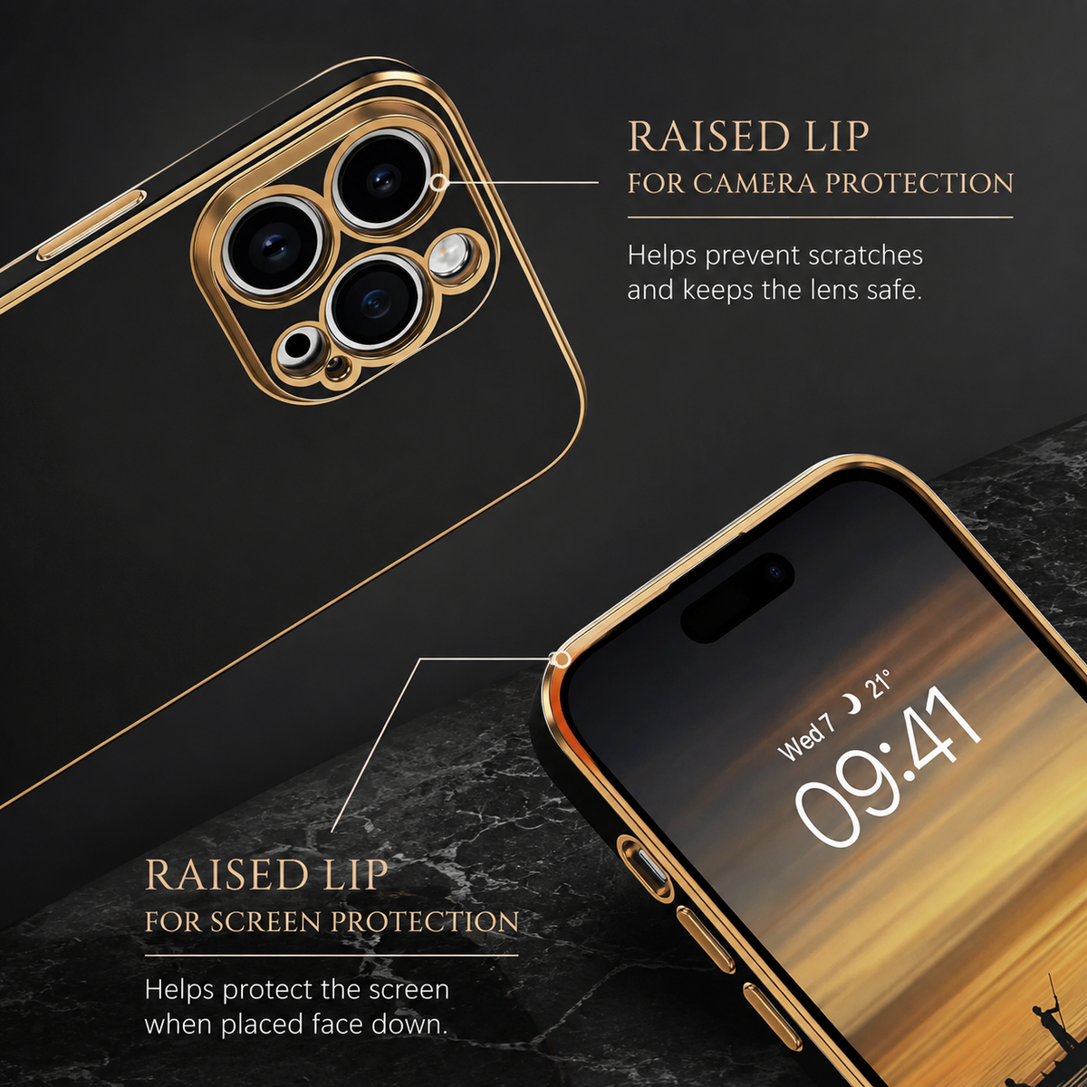 Premium iPhone Case MagSafe Compatible Magnetic Protective Cover Matte Silicone Plating Frame Shockproof Full Protection Camera Lens Guard Slim Design