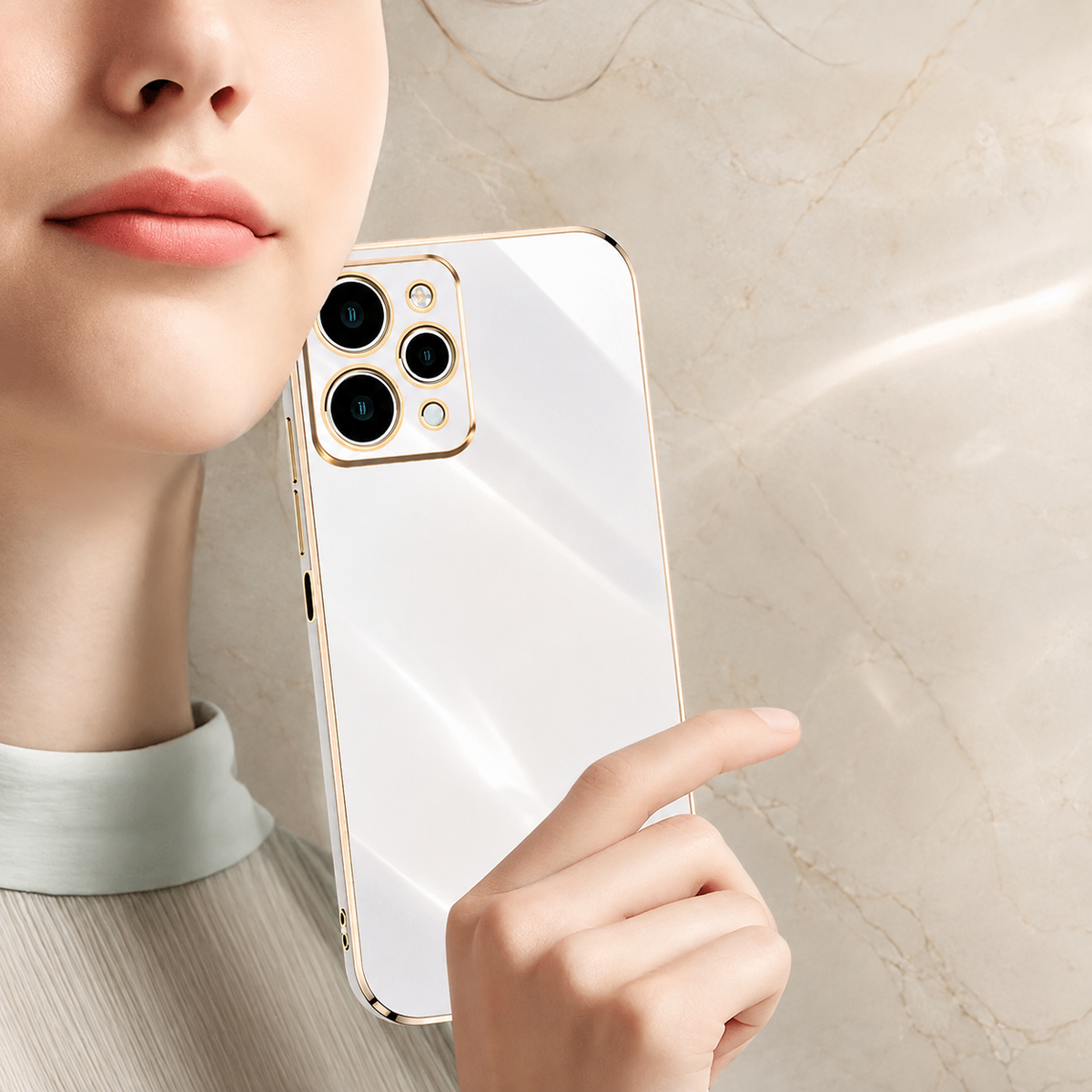 Premium iPhone Case MagSafe Compatible Magnetic Protective Cover Matte Silicone Plating Frame Shockproof Full Protection Camera Lens Guard Slim Design