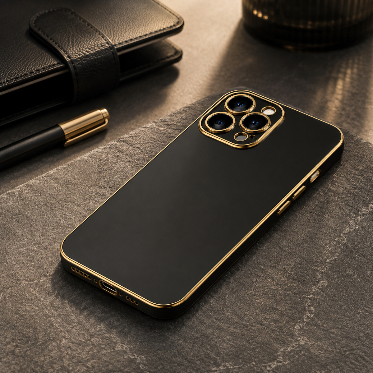 Premium iPhone Case MagSafe Compatible Magnetic Protective Cover Matte Silicone Plating Frame Shockproof Full Protection Camera Lens Guard Slim Design