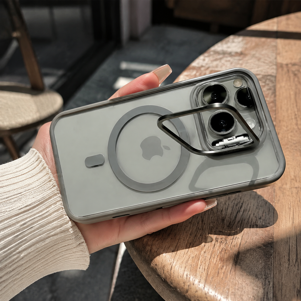 Premium iPhone Case MagSafe Compatible Magnetic Protective Cover Shockproof Bumper Full Body Protection Camera Lens Guard Slim Durable Design