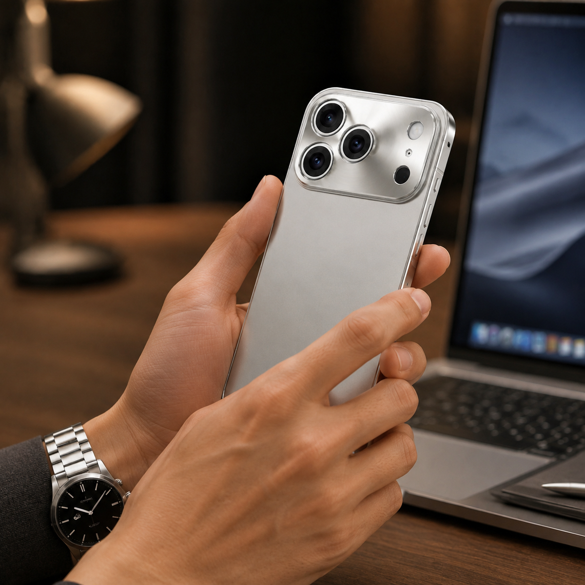 Premium iPhone Case MagSafe Compatible Magnetic Shockproof Cover Camera Lens Protection Ultra Thin Aluminum Frame Frosted Matte Back Full Protection