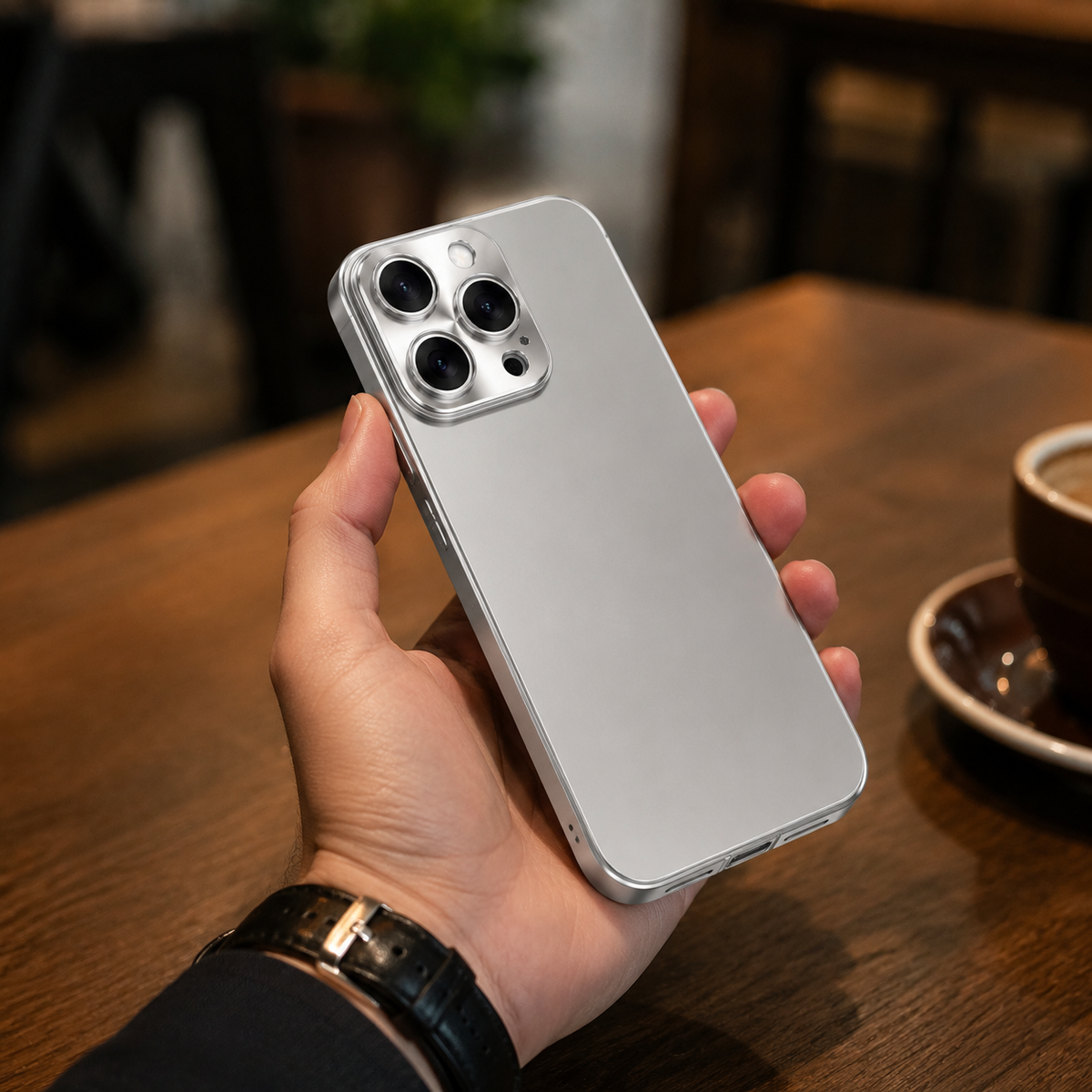 Premium iPhone Case MagSafe Compatible Magnetic Shockproof Cover Camera Lens Protection Ultra Thin Aluminum Frame Frosted Matte Back Full Protection