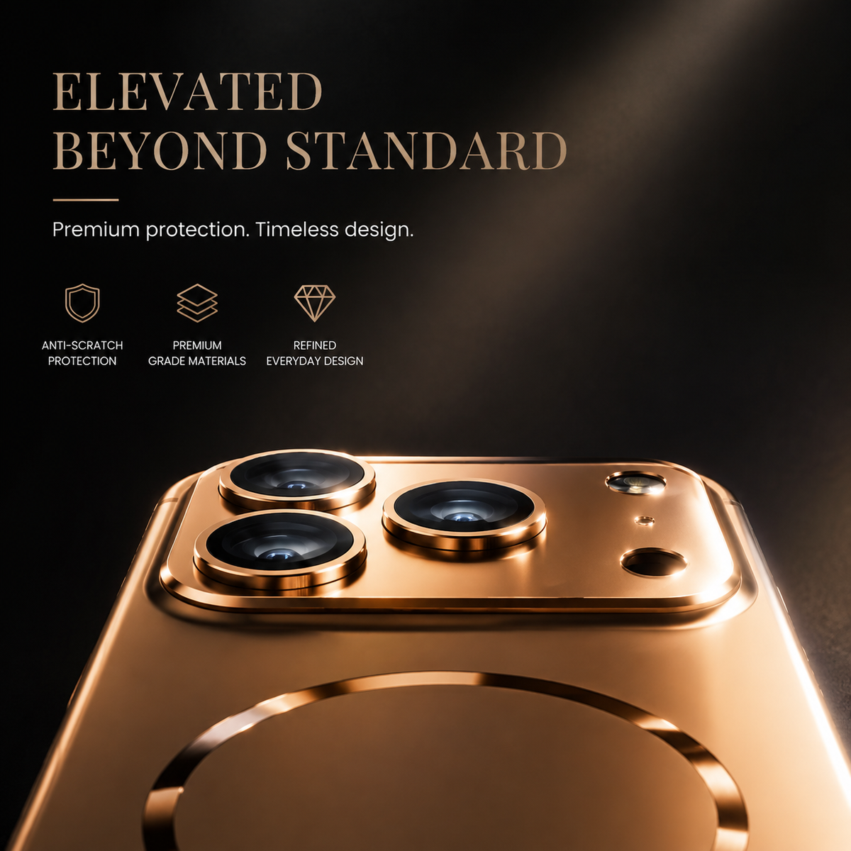 Premium iPhone Case MagSafe Compatible Magnetic Shockproof Protective Cover Camera Lens Protection Ultra Thin Matte Anti Fingerprint Hard Back Slim Design