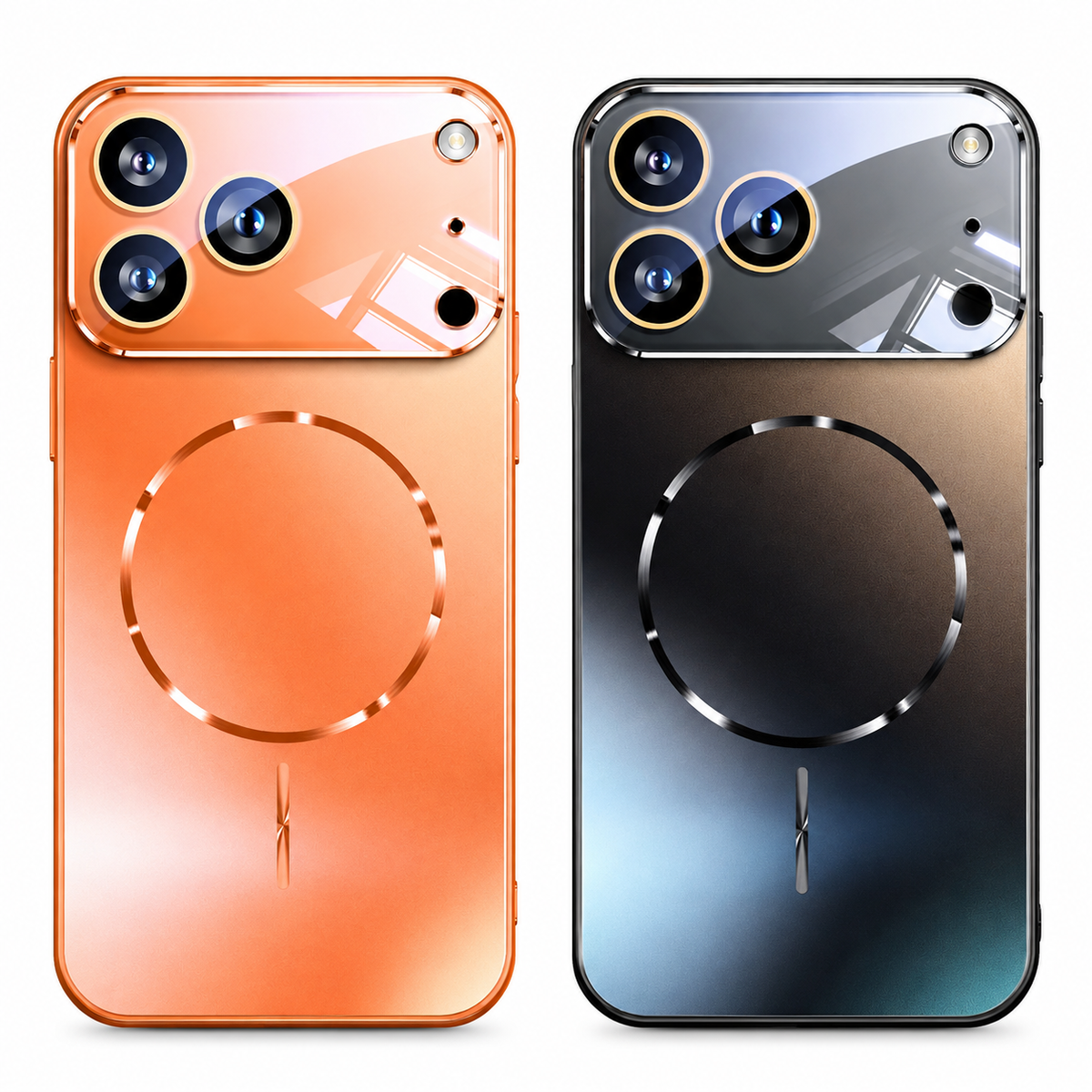 Premium iPhone Case MagSafe Compatible Magnetic Shockproof Protective Cover Camera Lens Protection Ultra Thin Matte Anti Fingerprint Hard Back Slim Design