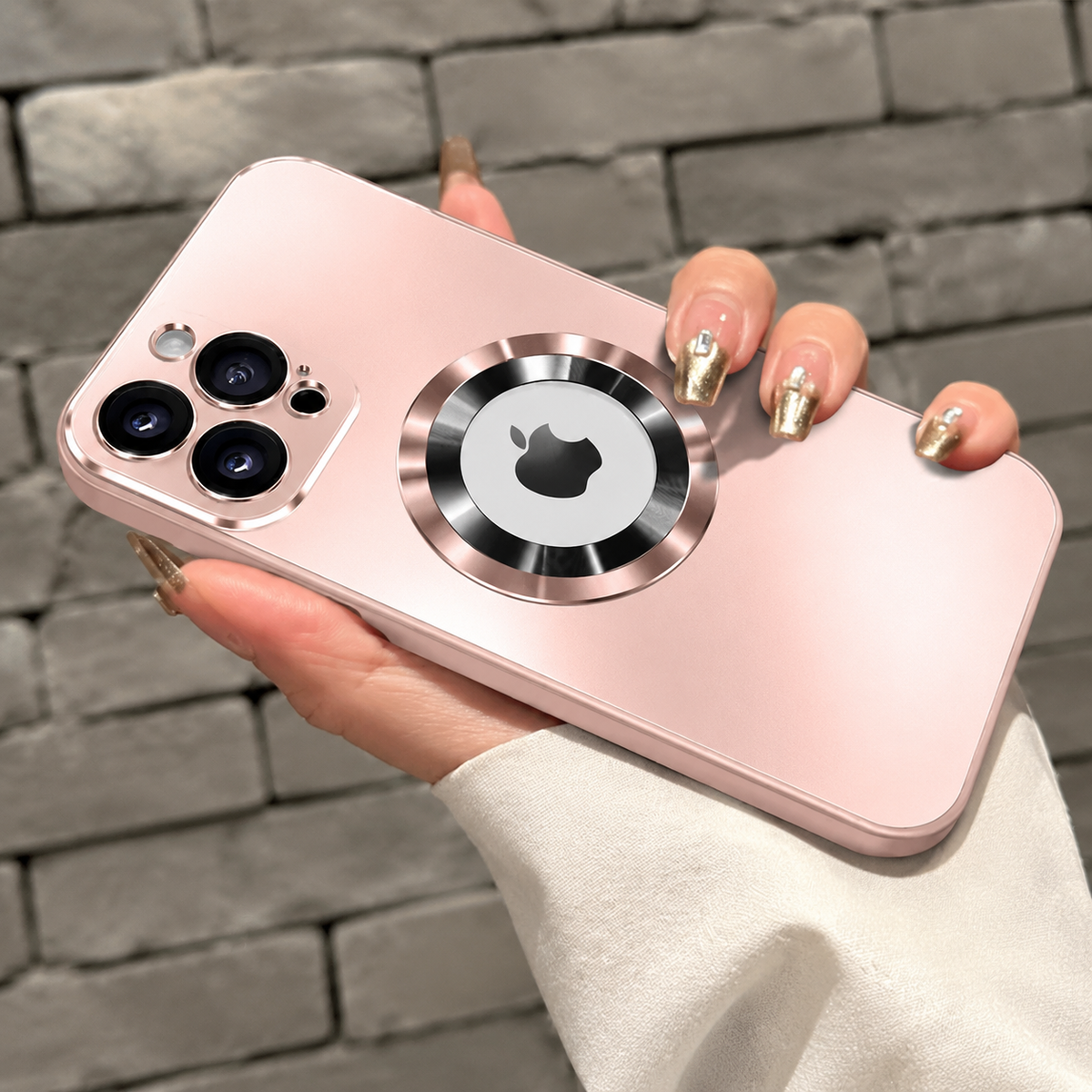 Premium iPhone Case MagSafe Compatible Matte Shockproof Protective Cover Camera Lens Protection Magnetic Slim Design Scratch Resistant Soft Touch Grip