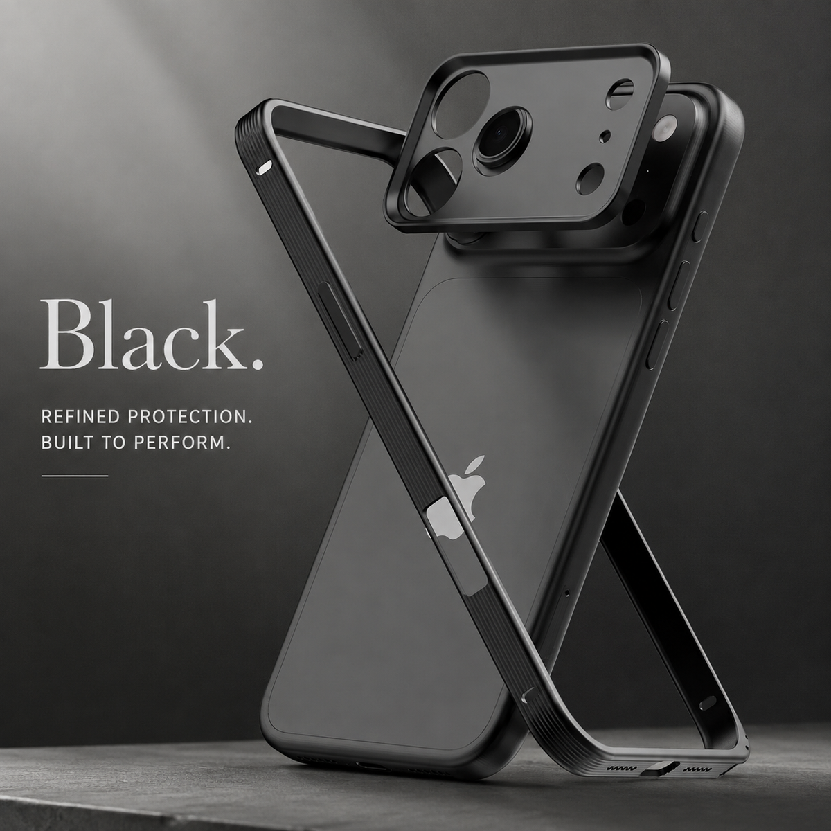 Premium iPhone Case MagSafe Compatible Protective Cover Metal Frame Heat Dissipation Design Anti Slip Grip Shockproof Camera Lens Protection Slim Structure