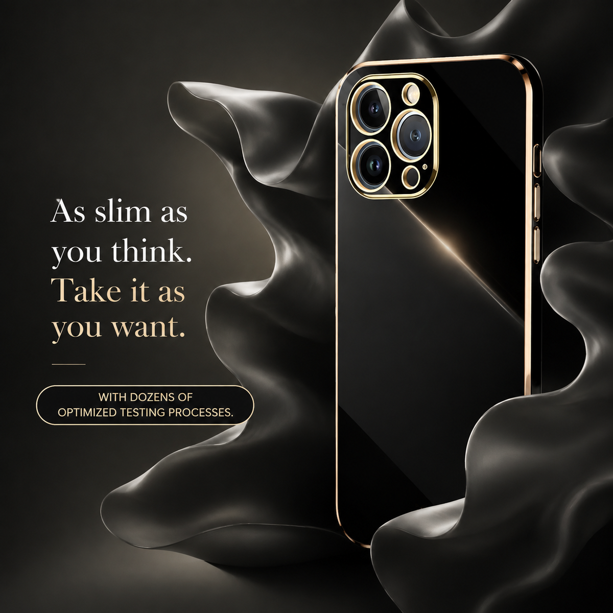 Premium iPhone Case MagSafe Compatible Silicone Shockproof Protective Cover Glossy Square Texture Camera Lens Protection Slim Design Soft Grip