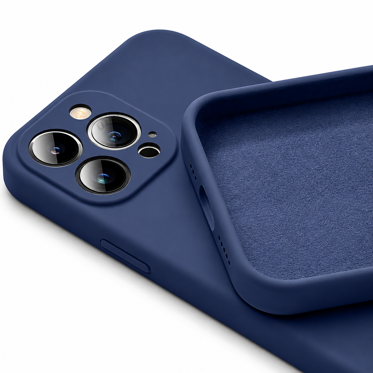 Premium iPhone Case MagSafe Compatible Square Liquid Silicone Shockproof Protective Cover Camera Lens Protection Slim Design Soft Touch Grip