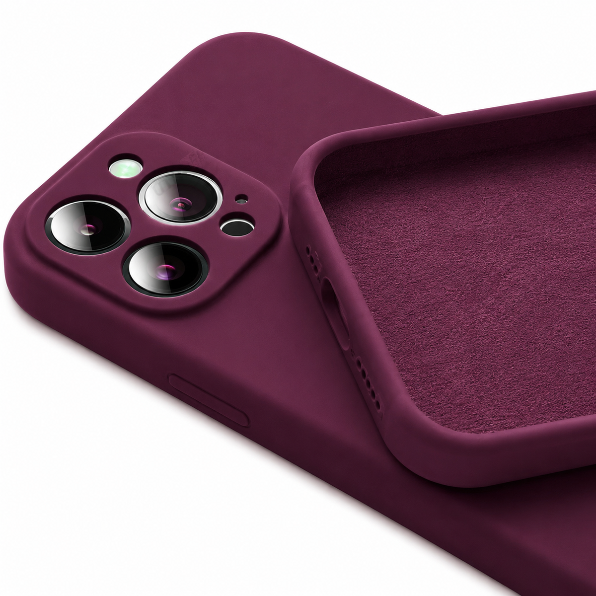 Premium iPhone Case MagSafe Compatible Square Liquid Silicone Shockproof Protective Cover Camera Lens Protection Slim Design Soft Touch Grip
