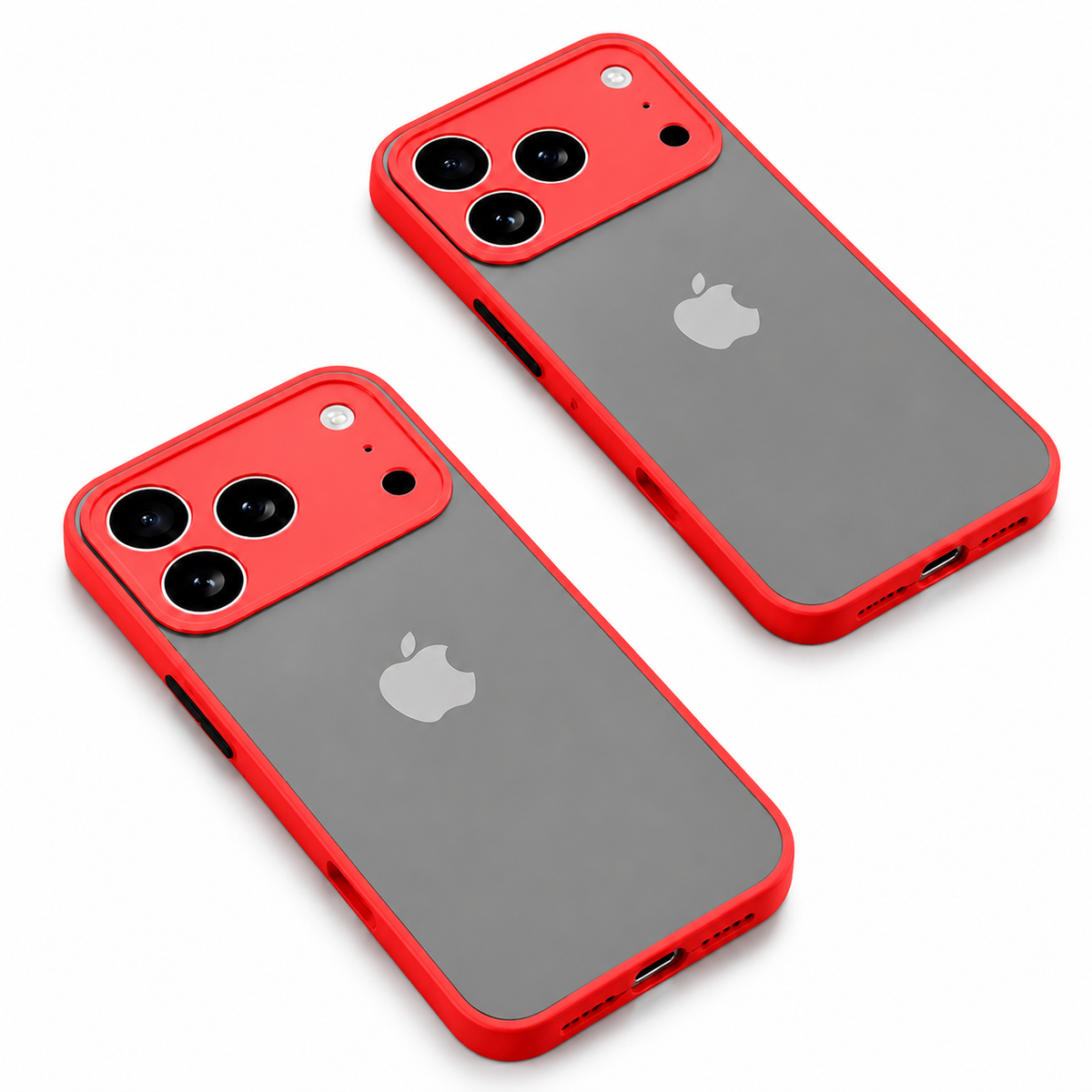 Premium iPhone Case MagSafe Compatible Translucent Armor Shockproof Matte Protective Cover Anti Fingerprint Slim Full Coverage Anti Scratch Design