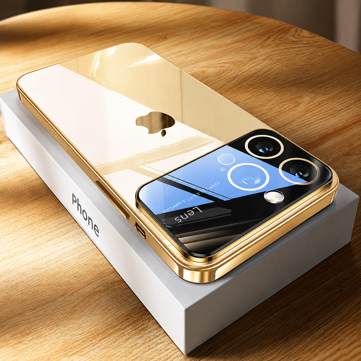 Premium iPhone Case MagSafe Compatible Transparent Shockproof Protective Cover Clear Hard PC Back Silicone Bumper Camera Lens Protection Ultra Thin Slim Design