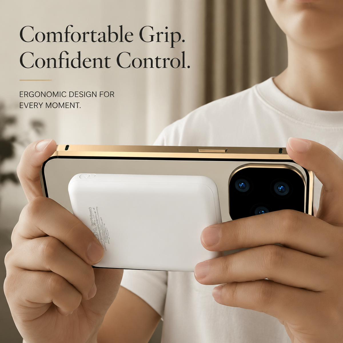 Premium iPhone Case MagSafe Compatible Transparent Tempered Glass Aluminum Frame Shockproof Protective Cover Full Body Camera Lens Protection Slim
