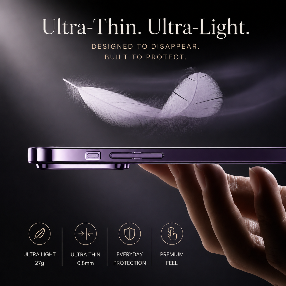 Premium iPhone Case MagSafe Compatible Transparent Tempered Glass Cover Ultra Thin Shockproof Protection Camera Lens Guard Slim Magnetic Anti Scratch Design