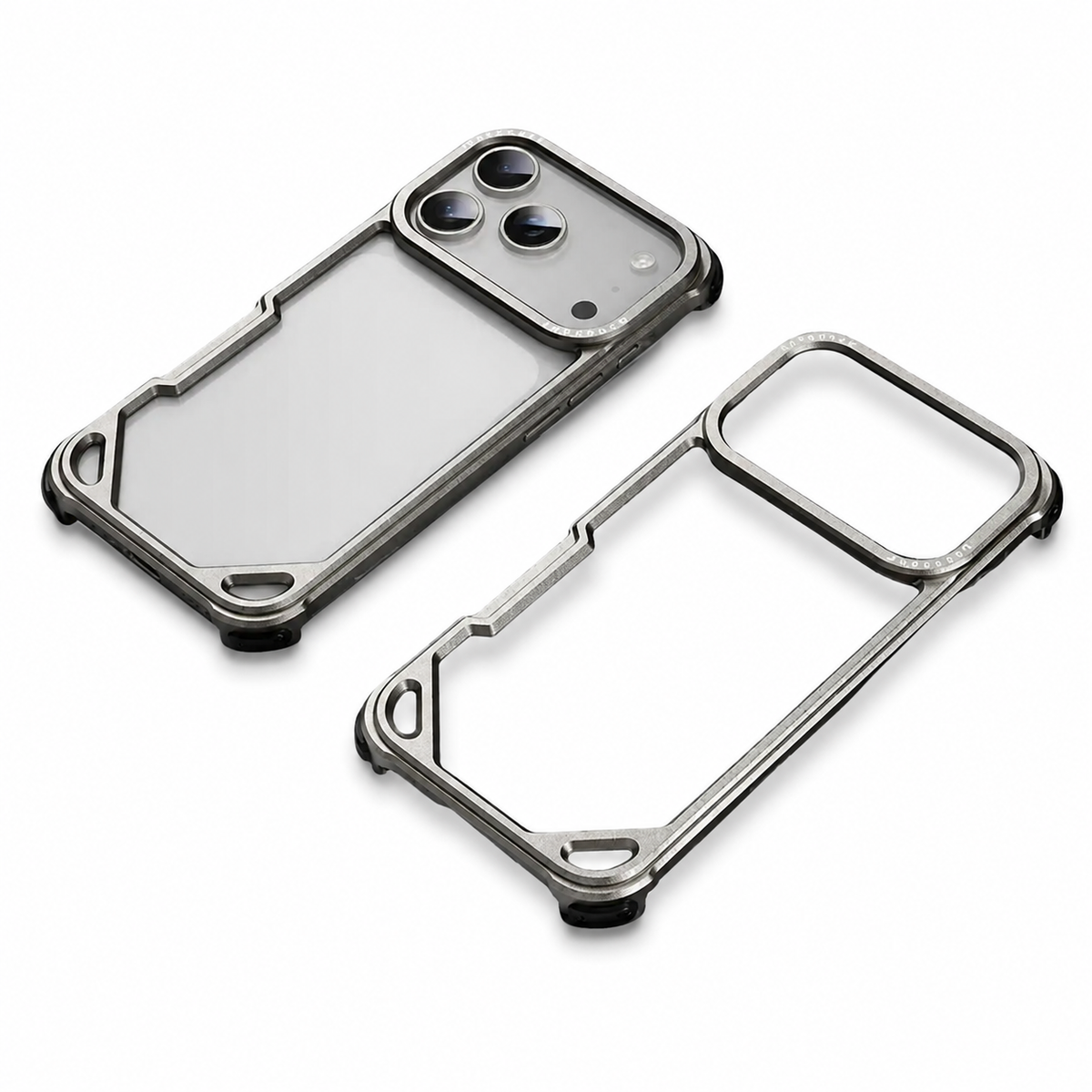 Premium iPhone Case MagSafe Compatible Ultra Thin Metal Bumper Cover Shockproof Protection Camera Lens Guard Slim Magnetic Lightweight Anti Scratch Design