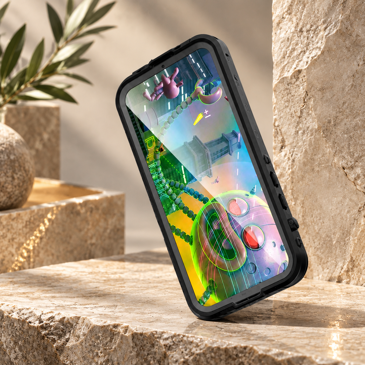 Premium iPhone Case MagSafe Compatible Waterproof IP68 Cover Full Body Protection Shockproof Dustproof Camera Lens Guard Slim Rugged Outdoor Design