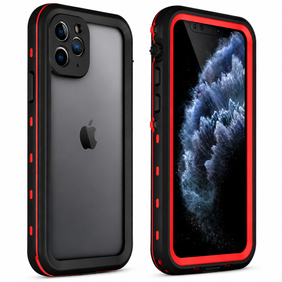 Premium iPhone Case MagSafe Compatible Waterproof IP68 Cover Full Body Protection Shockproof Dustproof Camera Lens Guard Slim Rugged Outdoor Design