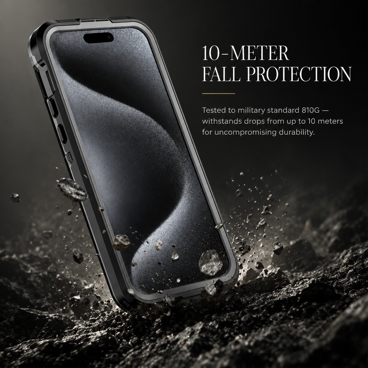 Premium iPhone Case MagSafe Compatible Waterproof IP68 Shockproof Protective Cover Full Body Sealed Camera Lens Protection Dustproof Rugged Design
