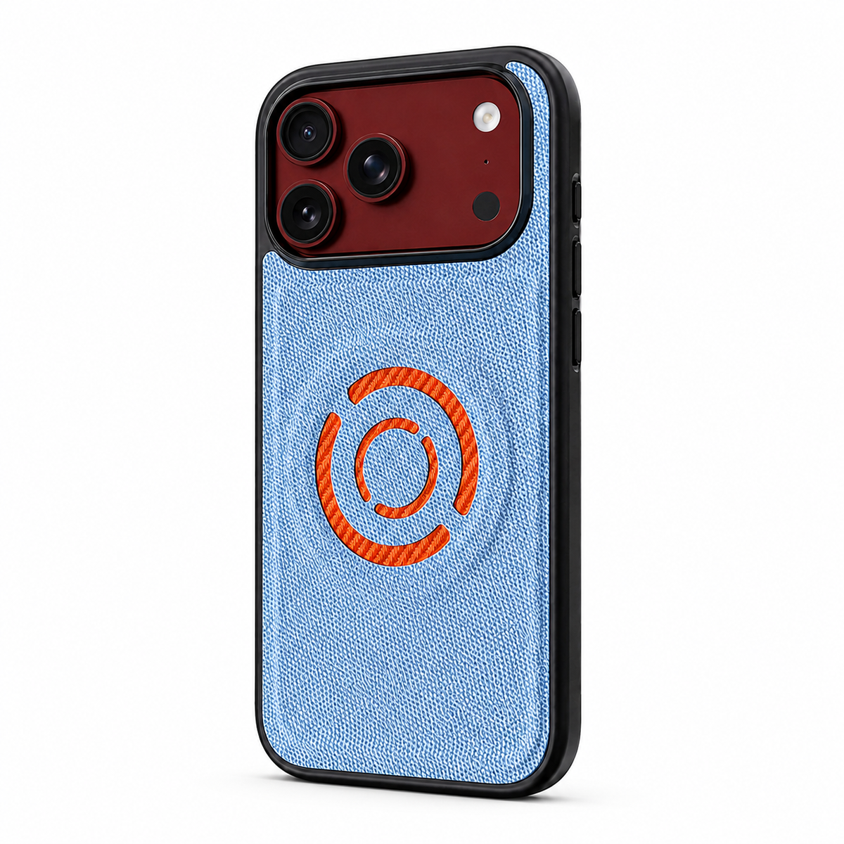 Premium iPhone Case MagSafe Fabric PU Leather Magnetic Full Camera Protection Shockproof Non Slip Matte Lightweight Textured Protective Back Cover Case