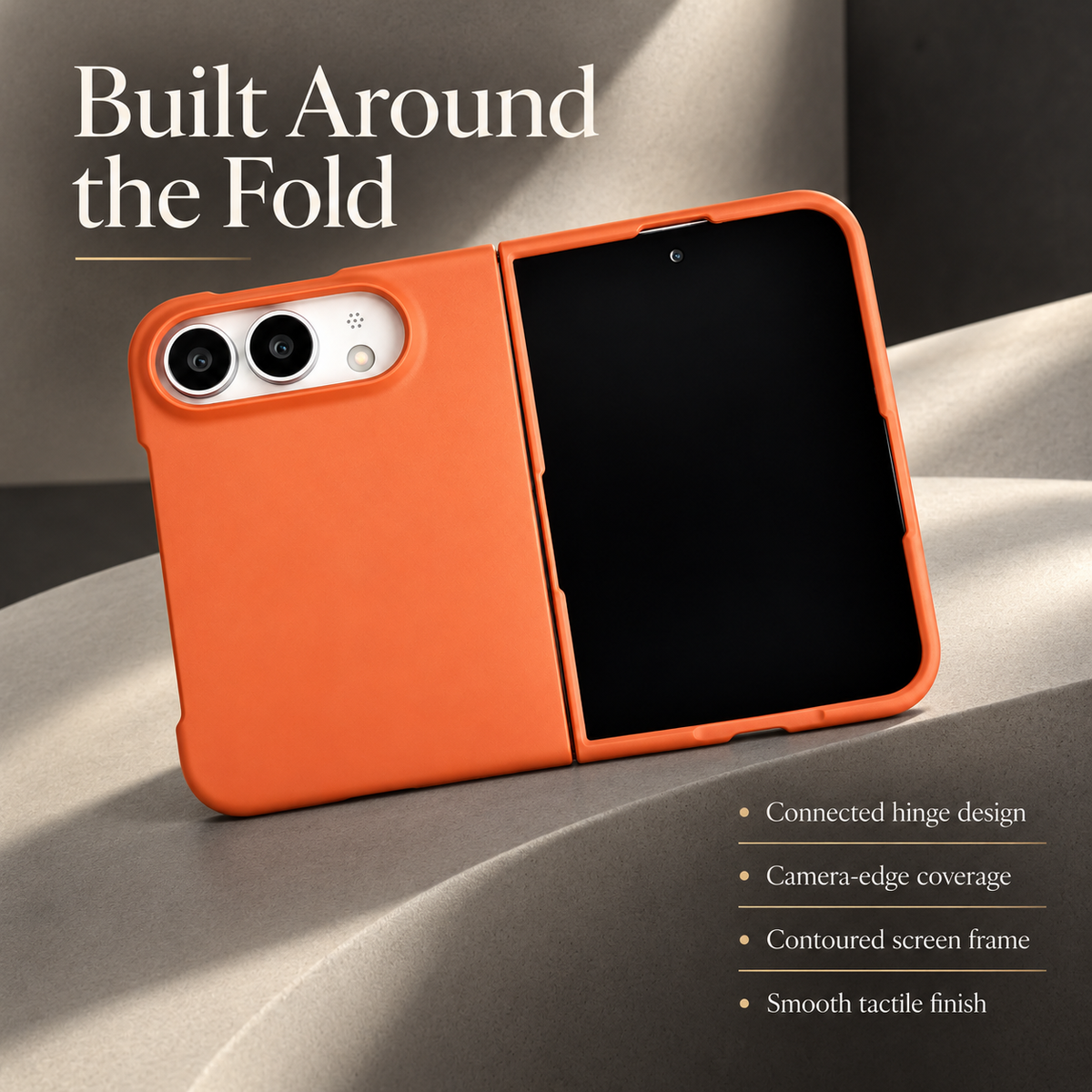 Premium iPhone Case MagSafe Gradient Hinge Protection Magnetic Hard PC Shockproof Foldable Anti Scratch Slim Protective Phone Cover Case Design