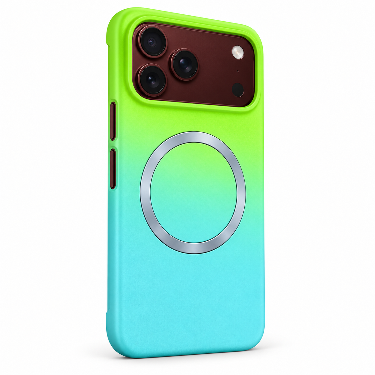 Premium iPhone Case MagSafe Gradient Hinge Protection Magnetic Hard PC Shockproof Foldable Anti Scratch Slim Protective Phone Cover Case Design