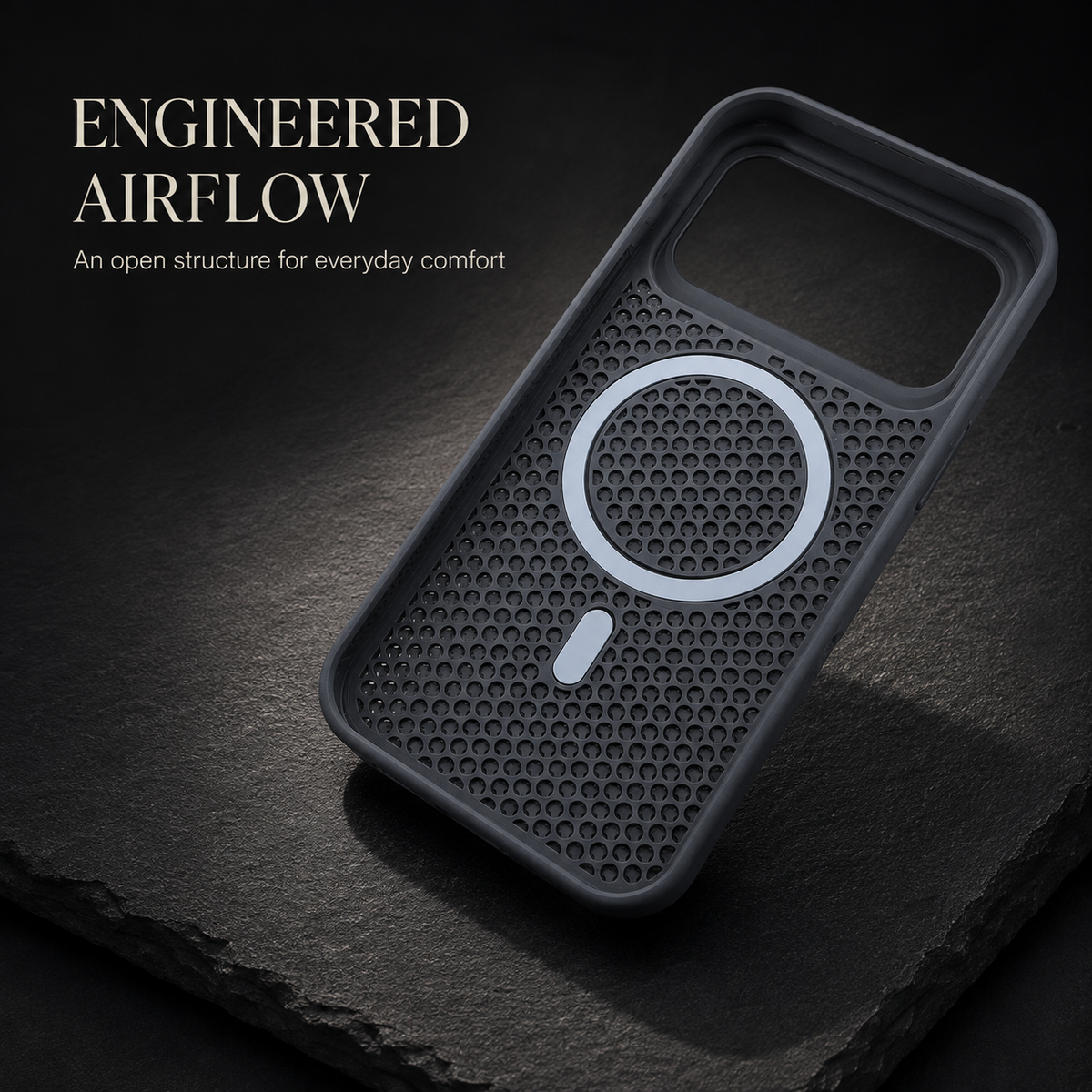 Premium iPhone Case MagSafe Heat Dissipation Magnetic Shockproof PC TPU Hard Cover Anti Scratch Anti Fingerprint Matte Tough Full Coverage Cooling Case