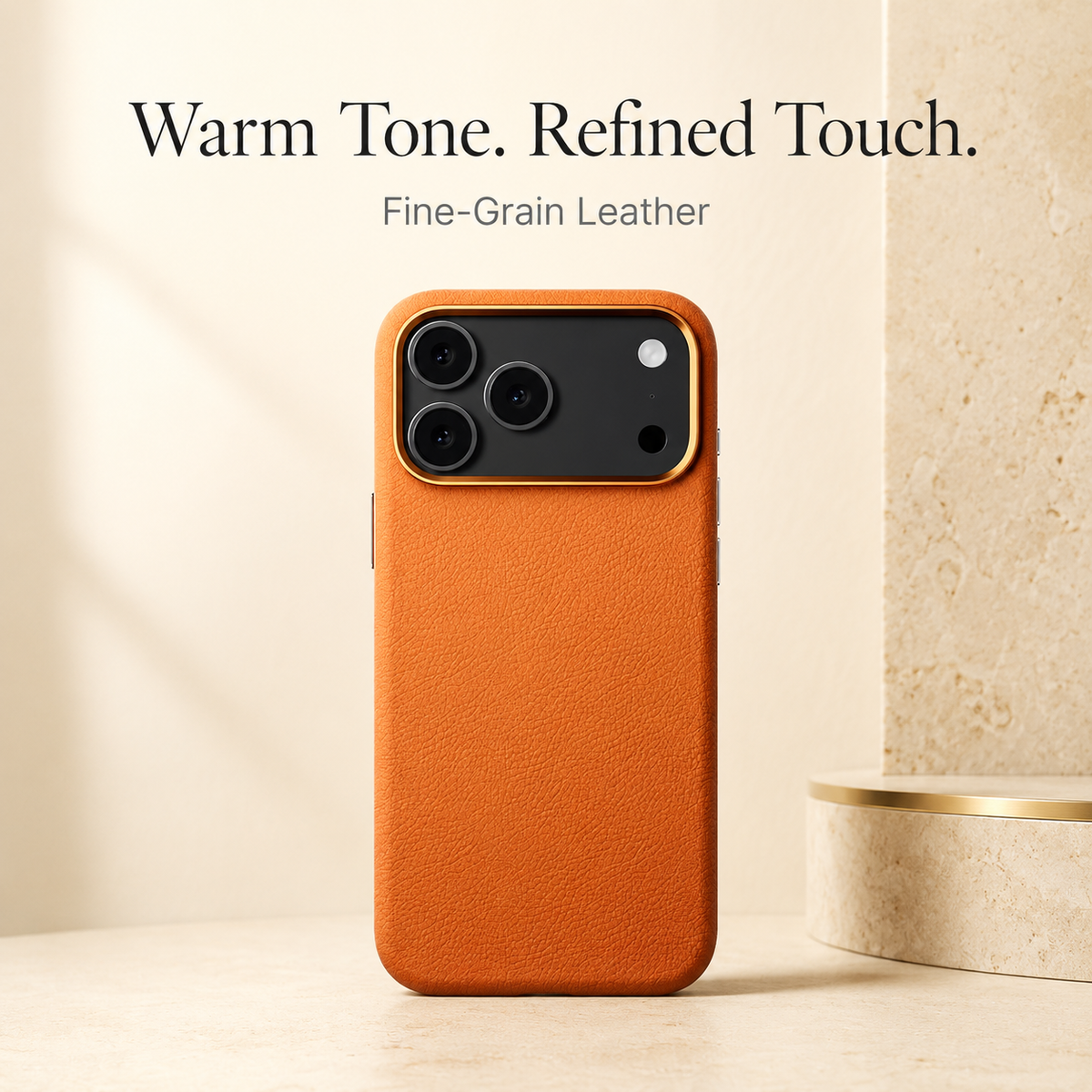 Premium iPhone Case MagSafe Leather Magnetic Shockproof Protective Cover Camera Control Access Anti Fingerprint Non Slip Slim Full Coverage Soft Touch