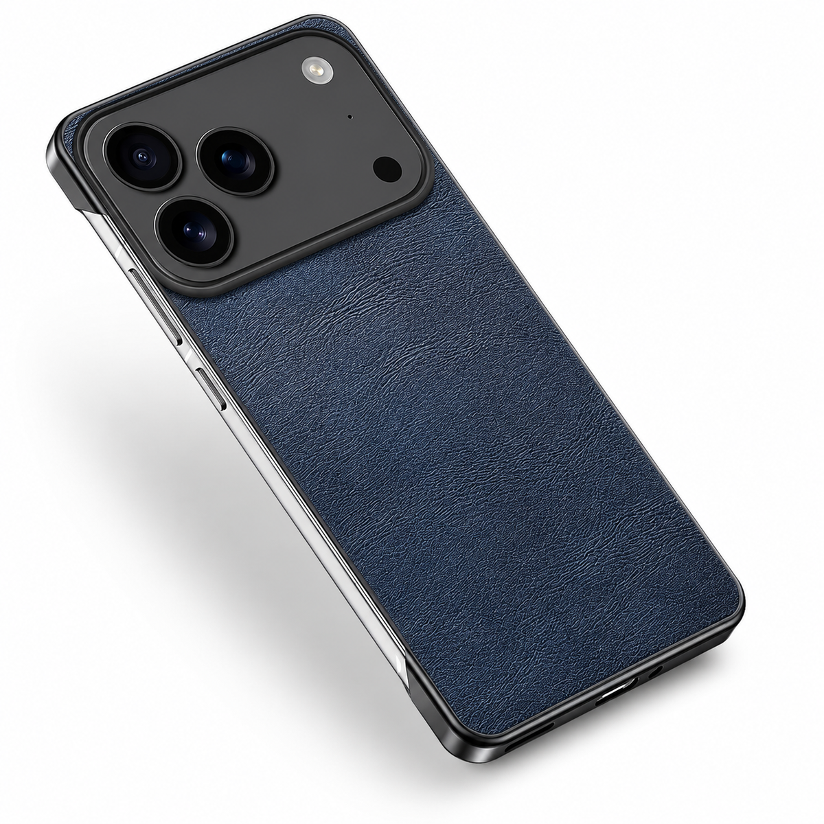 Premium iPhone Case MagSafe Leather Ultra Thin Frameless Shockproof Protective Cover PC Anti Fingerprint Anti Scratch Non Slip Borderless Camera Protection