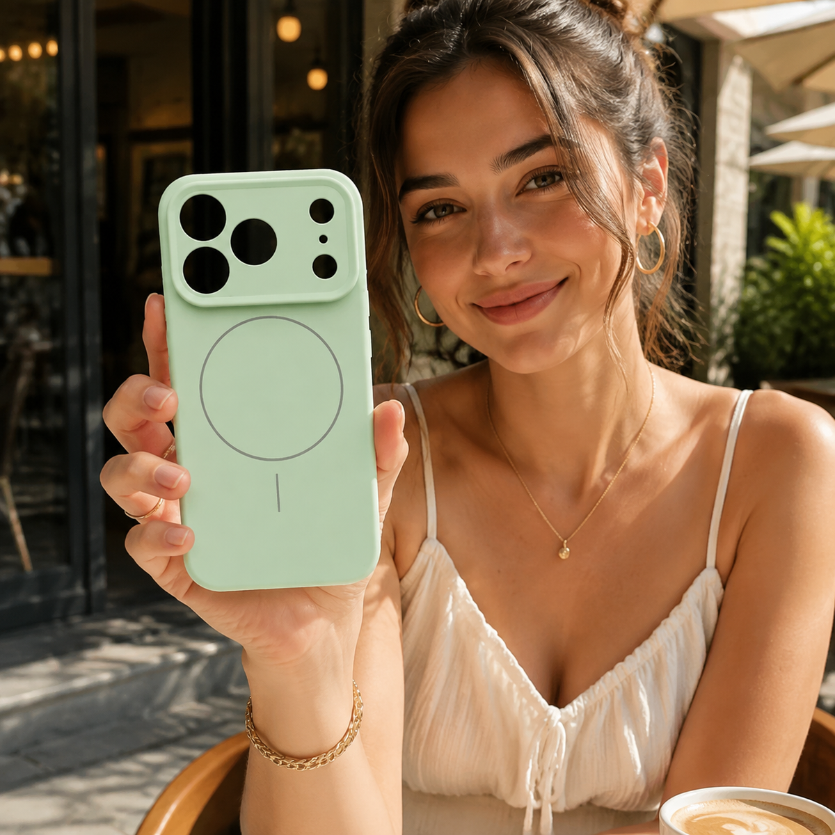 Premium iPhone Case MagSafe Liquid Silicone Magnetic Shockproof Soft Touch Protective Cover Anti Scratch Anti Fingerprint Non Slip Slim Lightweight Bumper Case