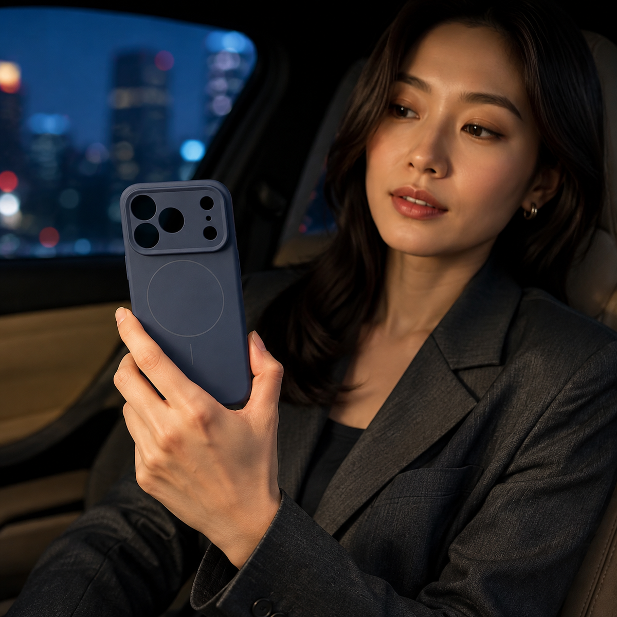 Premium iPhone Case MagSafe Liquid Silicone Magnetic Shockproof Soft Touch Protective Cover Anti Scratch Anti Fingerprint Non Slip Slim Lightweight Bumper Case