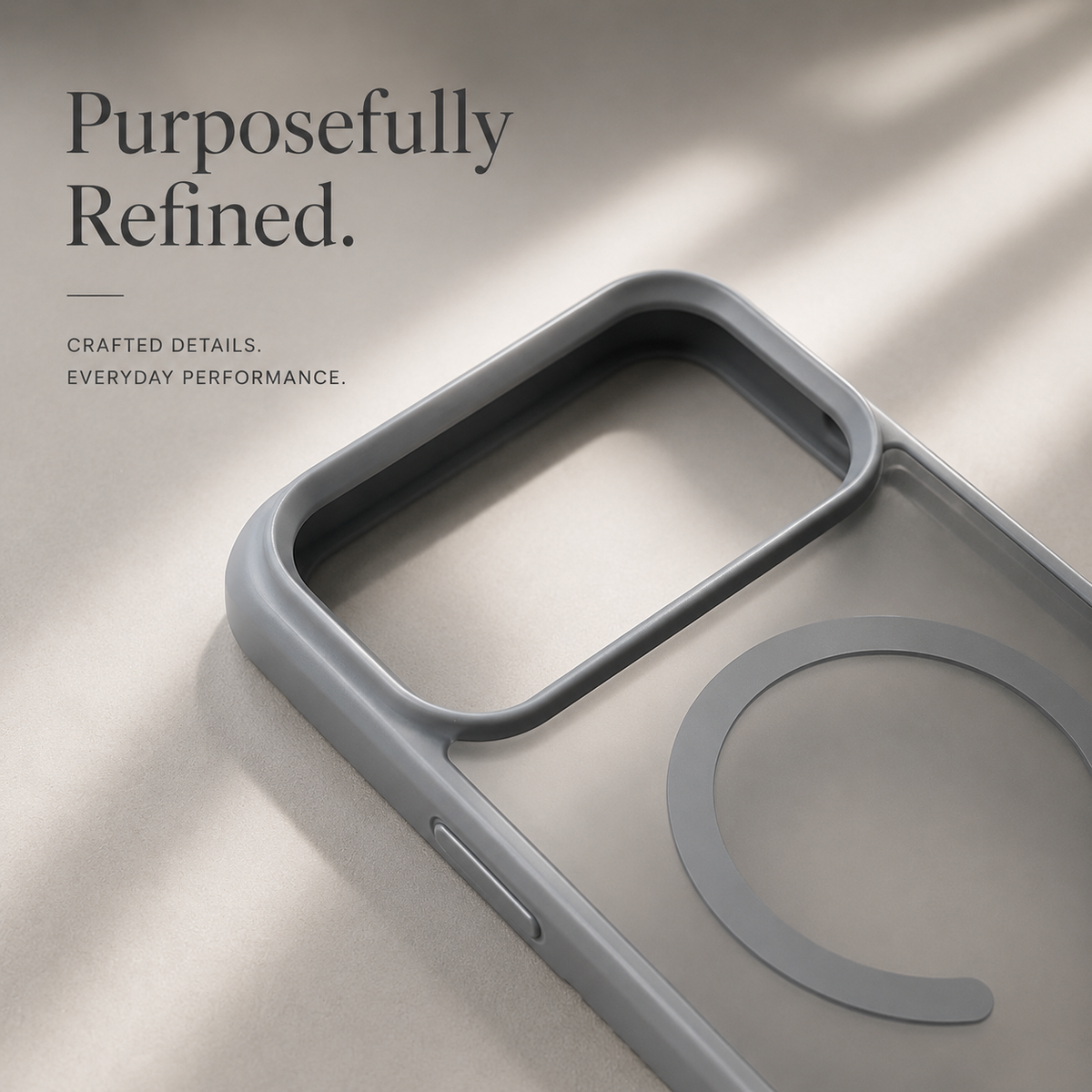 Premium iPhone Case MagSafe Magnetic Foldable Kickstand Shockproof Protective Cover Matte PC Anti Fingerprint Anti Scratch Non Slip Slim Lightweight