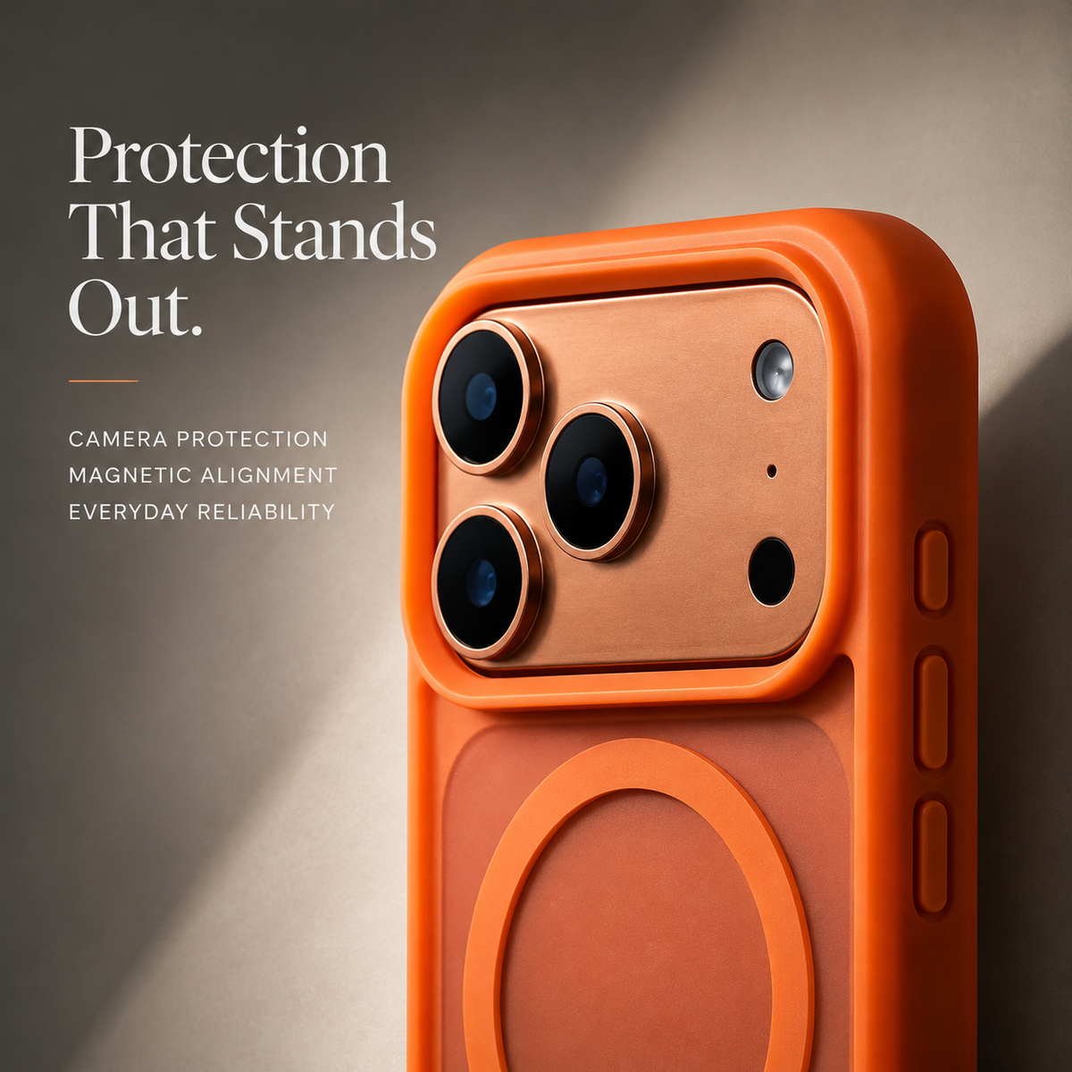 Premium iPhone Case MagSafe Magnetic Foldable Kickstand Shockproof Protective Cover Matte PC Anti Fingerprint Anti Scratch Non Slip Slim Lightweight