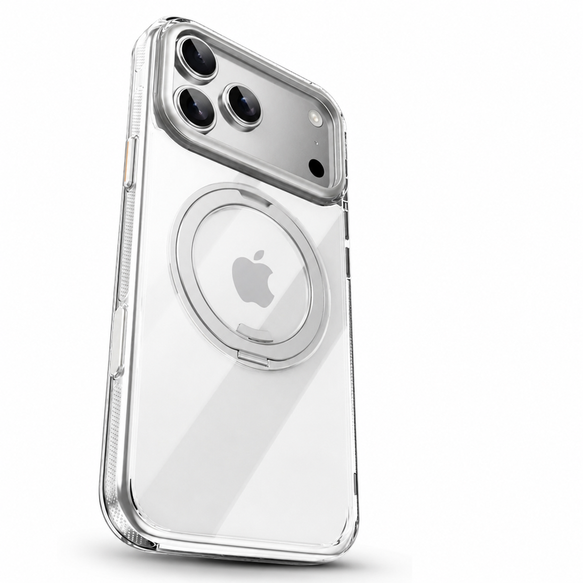 Premium iPhone Case MagSafe Magnetic Rotating Kickstand Shockproof Protective Cover Metal PC TPU Mechanical Stand Anti Slip Reinforced Rugged Full Coverage