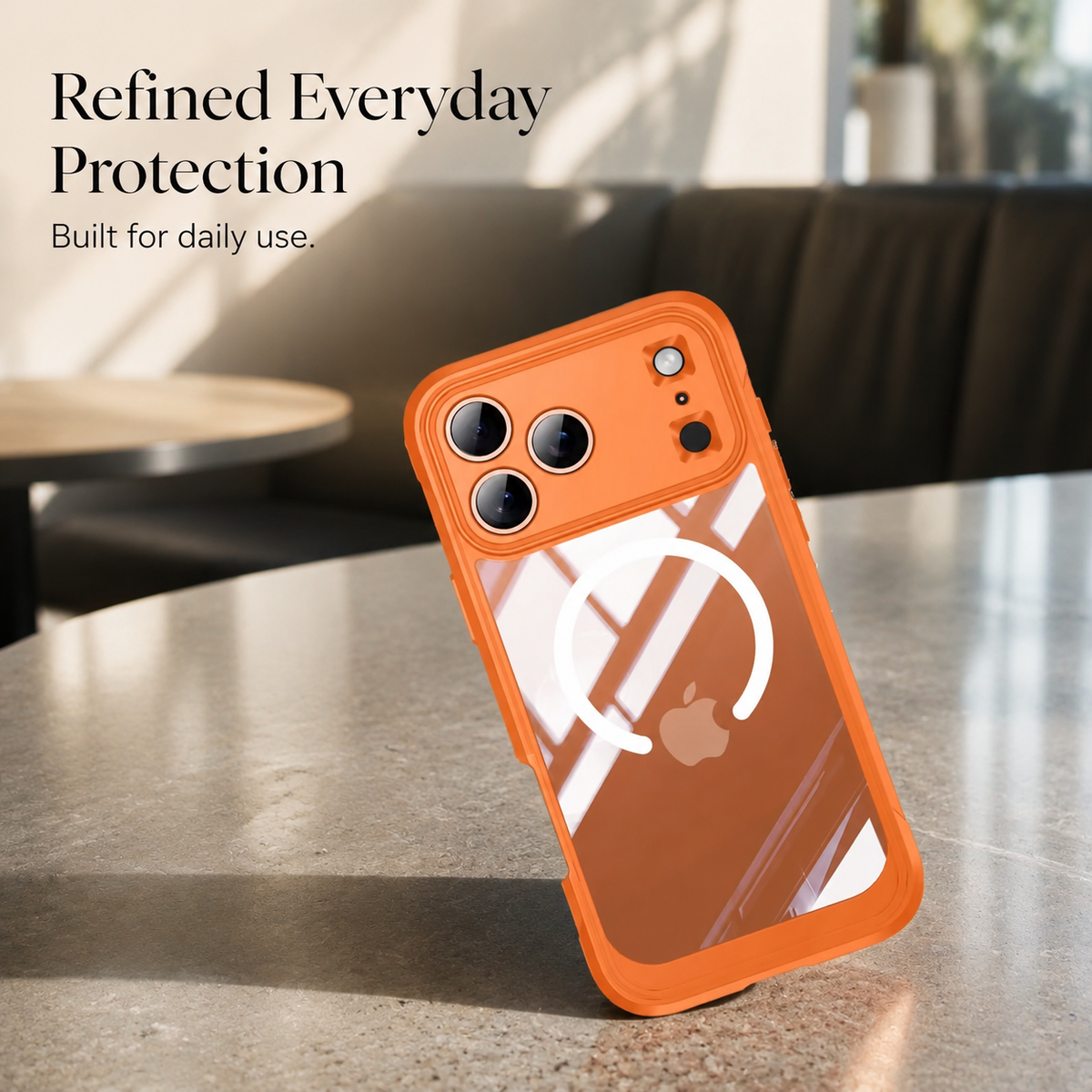 Premium iPhone Case MagSafe Magnetic Wireless Charging Shockproof Drop Resistant Protective Cover Non Slip Durable Slim Reinforced Bumper Case Design