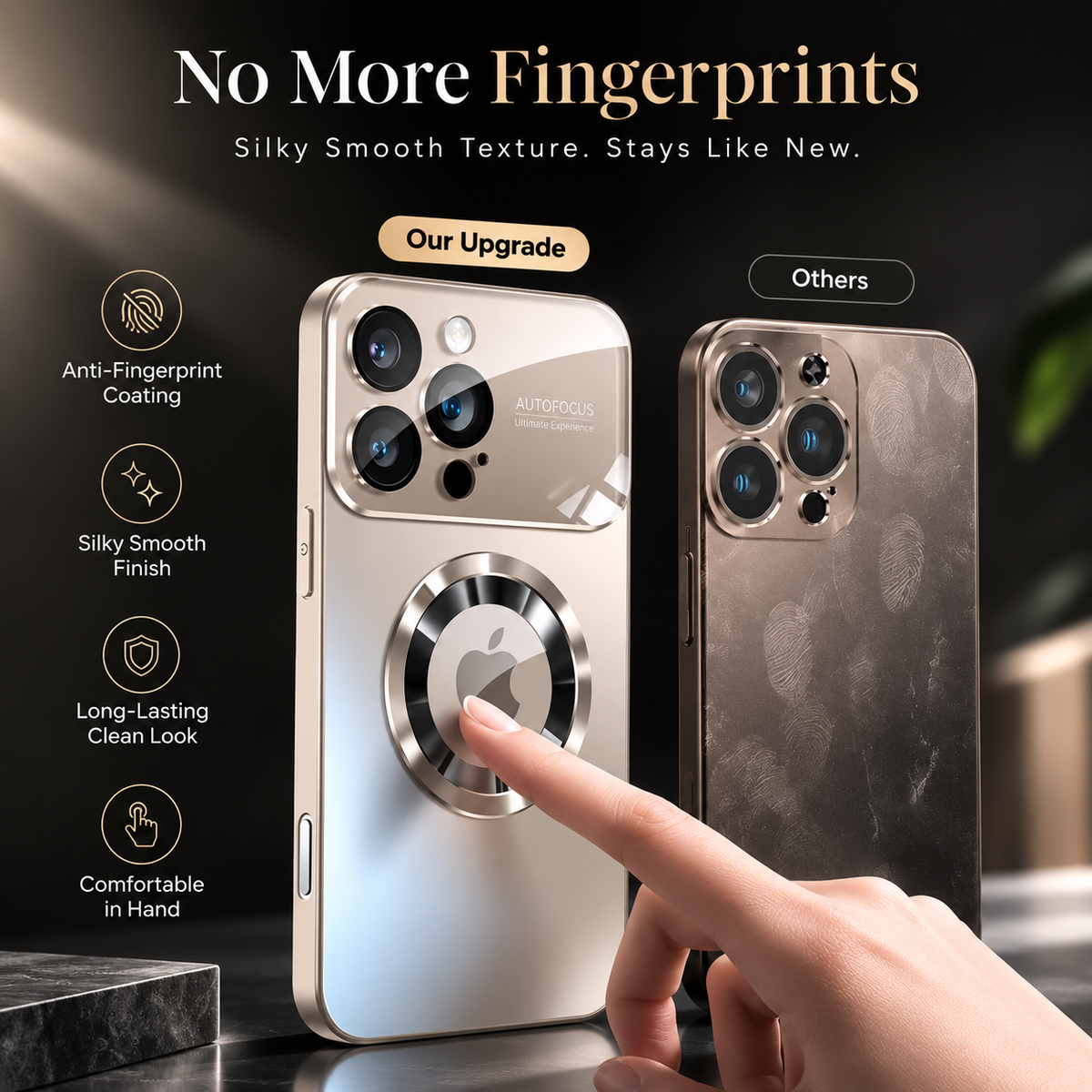 Premium iPhone Case MagSafe Matte Magnetic Bumper Glass Lens Camera Protector Heavy Duty Anti Scratch Non Slip Wireless Charging Protective Cover