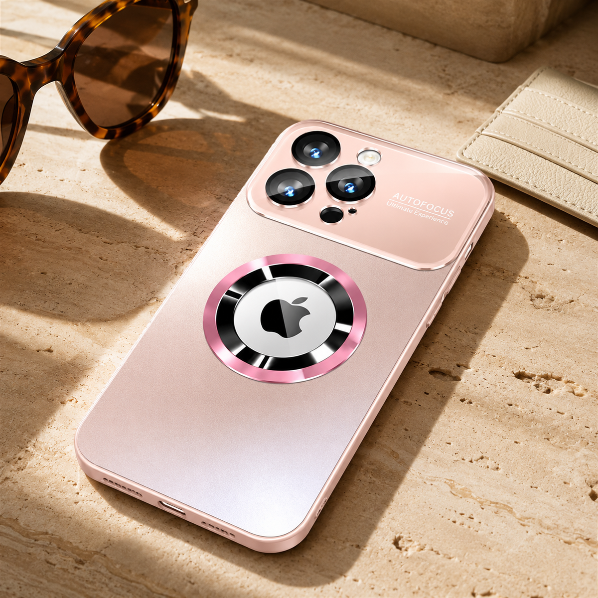 Premium iPhone Case MagSafe Matte Magnetic Bumper Glass Lens Camera Protector Heavy Duty Anti Scratch Non Slip Wireless Charging Protective Cover