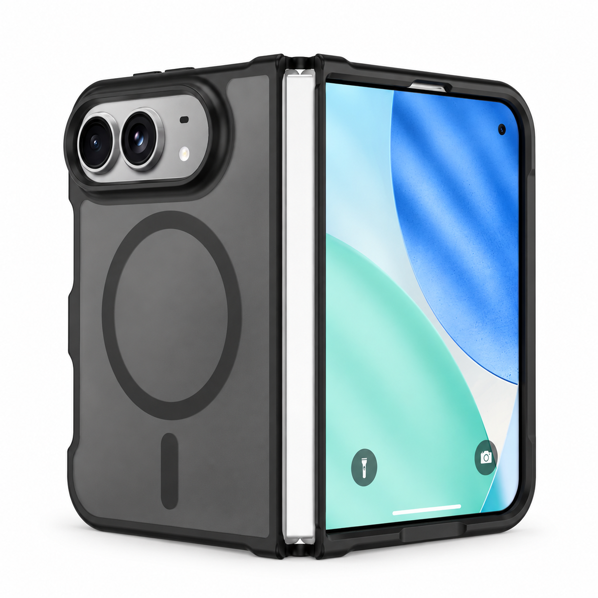 Premium iPhone Case MagSafe Matte Translucent Skin Feel Ultra Thin Magnetic Wireless Charging Hard PC Foldable Slim Protective Cover Case Design