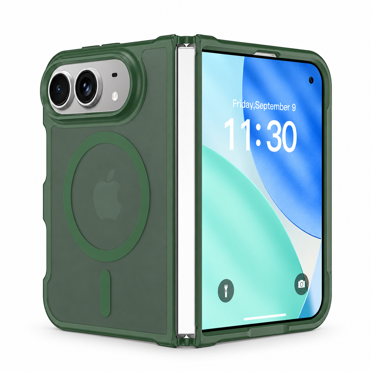 Premium iPhone Case MagSafe Matte Translucent Skin Feel Ultra Thin Magnetic Wireless Charging Hard PC Foldable Slim Shockproof Protective Cover Case