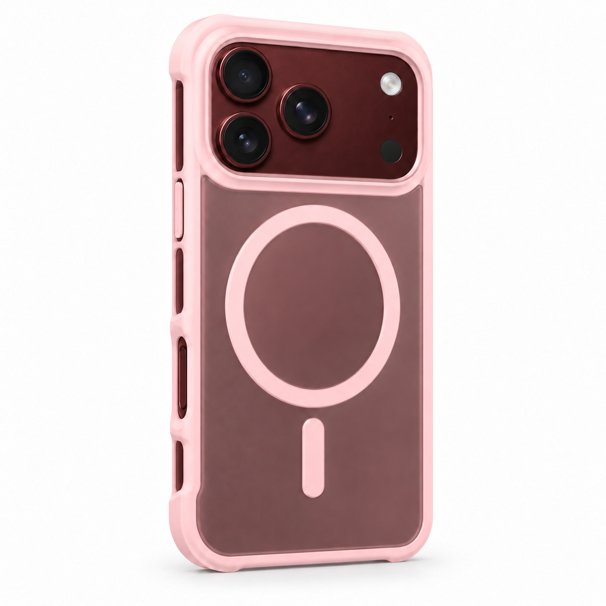 Premium iPhone Case MagSafe Matte Translucent Skin Feel Ultra Thin Magnetic Wireless Charging Hard PC Foldable Slim Shockproof Protective Cover Case