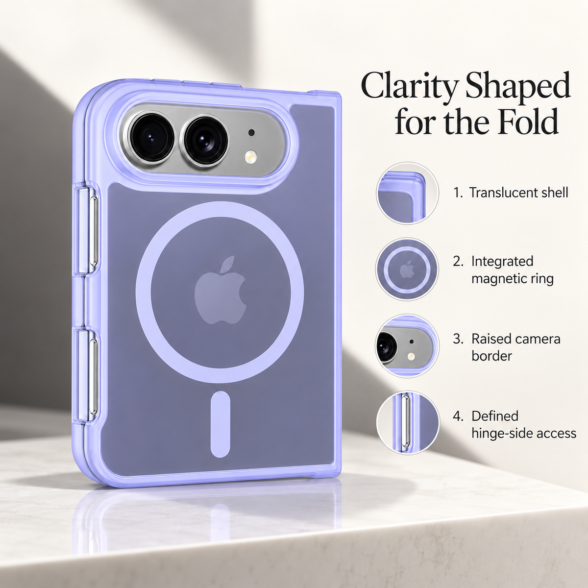 Premium iPhone Case MagSafe Matte Translucent Skin Feel Ultra Thin Magnetic Wireless Charging Hard PC Foldable Slim Shockproof Protective Cover Case